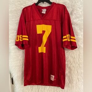 USC Trojans Men’s #7 Football Jersey. Size Medium